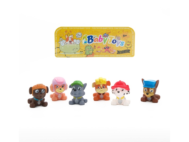 Vinyl Barking Team With Bb Whistle