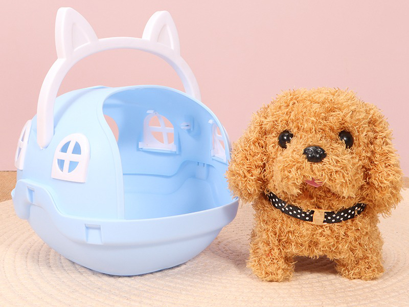 B/O Dog + Pet Cage Toy