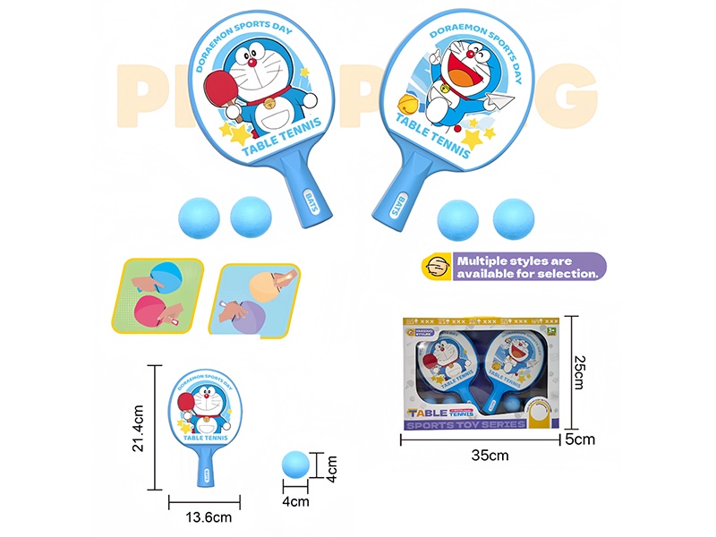 Doraemon Table Tennis Set
