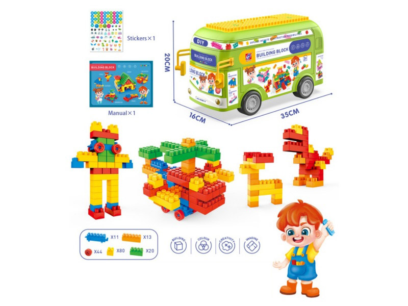 168PCS Building Blocks