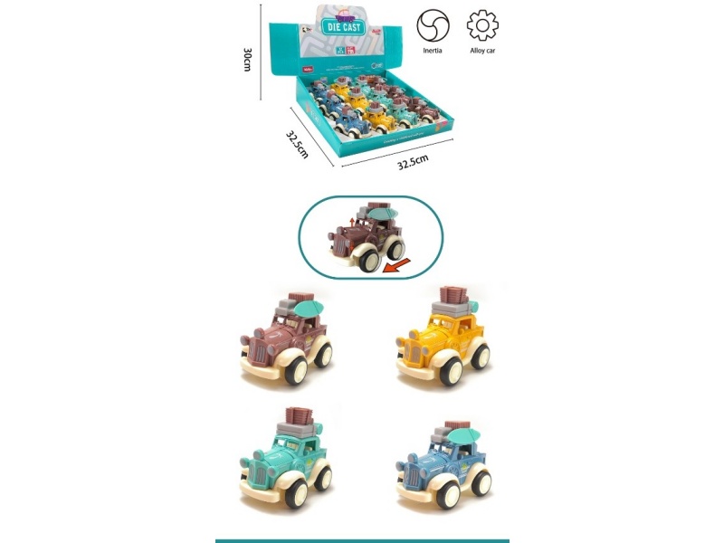Inertial Alloy Car (12Pcs)