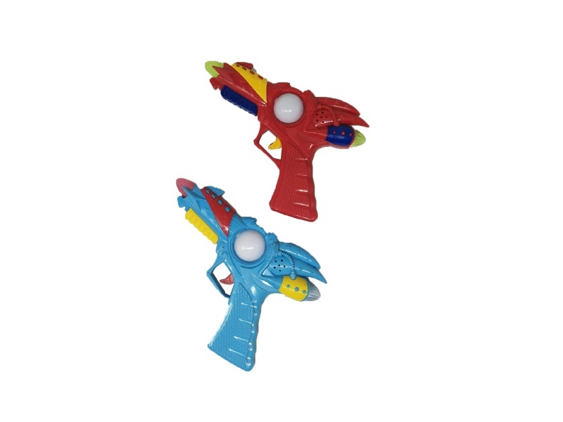 Solid-Color Space Gun