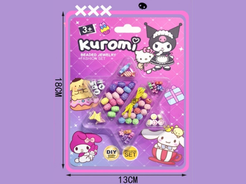 Kuromi DIY Beads Set