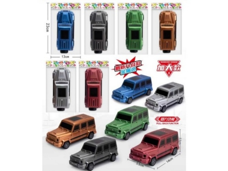 6-Color Returnee Large G Off-Road Vehicle / Realistic Returnee Large G Vehicle Model / Gift Toy Car (Metallic Color)