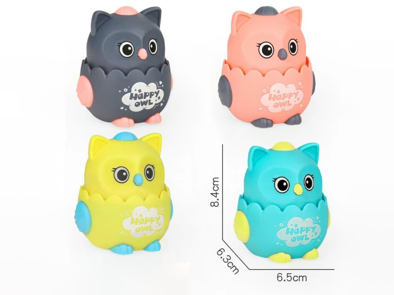 Press Slide Owl Toy