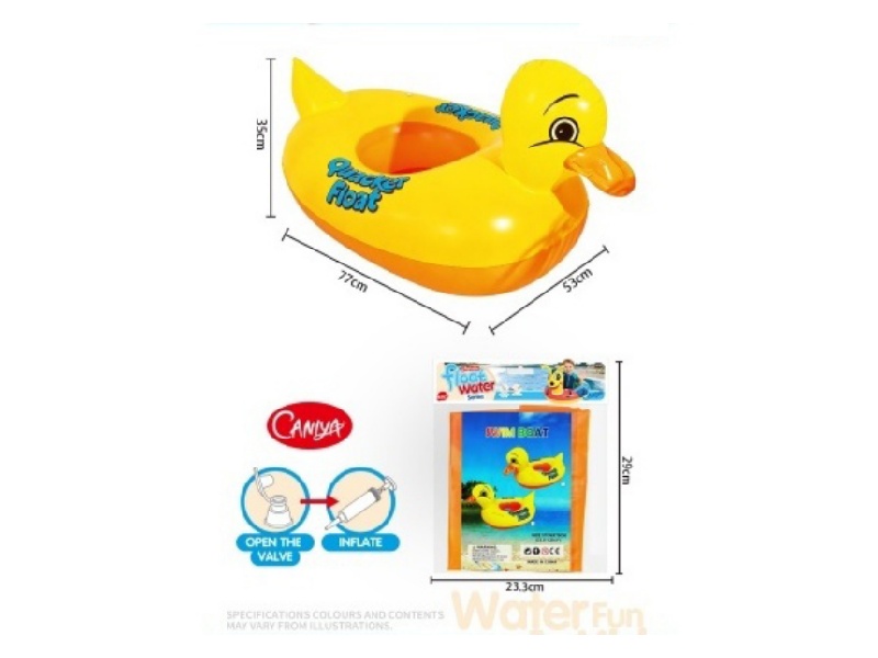 Children'S Swimming Ring [Yellow Duck]