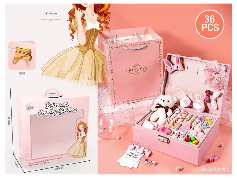 Single Layer 36 Piece Girls Jewelry Set