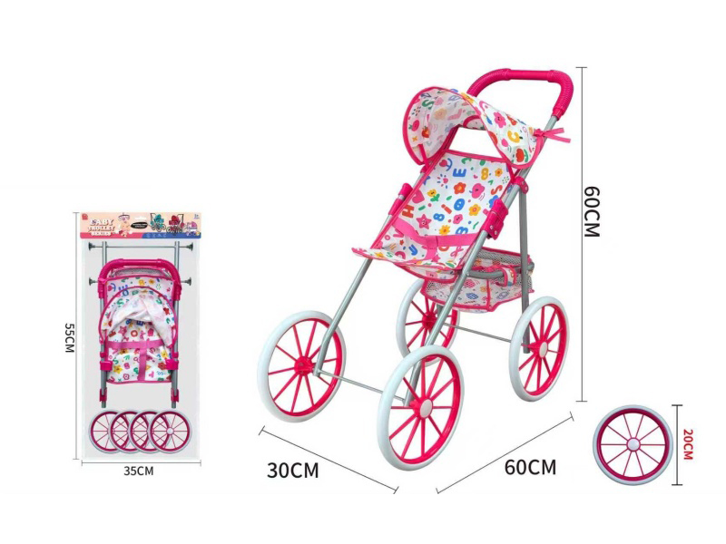 Thick Cloth Iron Baby Stroller Toy
