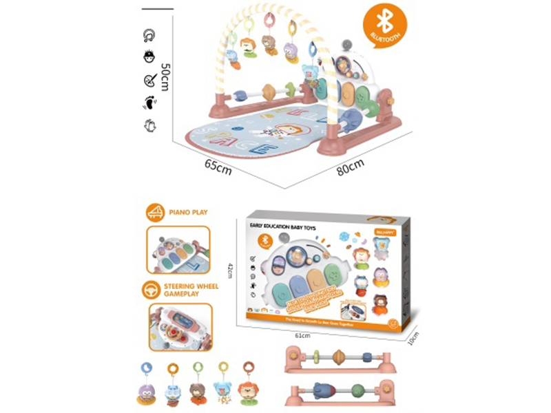 Bluetooth Double-Sided Baby Fitness Stand Pedal Piano