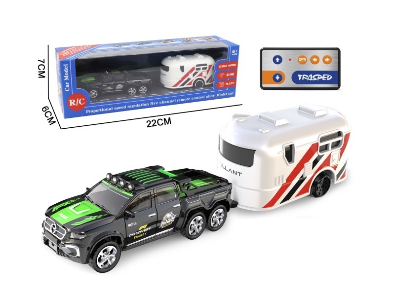 High-Precision Mini Remote Control Car With Trailer