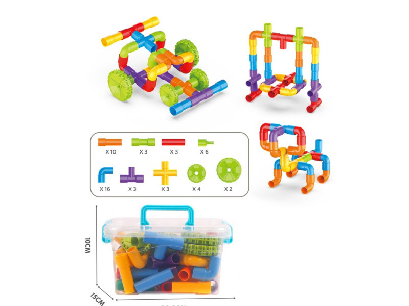 DIY Pipe Building Blocks50PCS