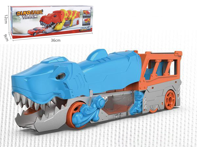Slide Shark Storage Car With 1 Alloy Car