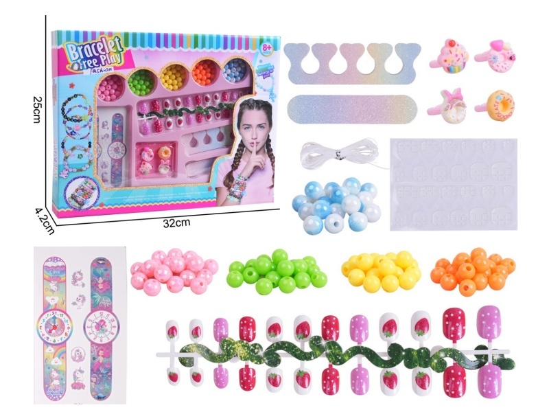 Diy Nail Beading Set