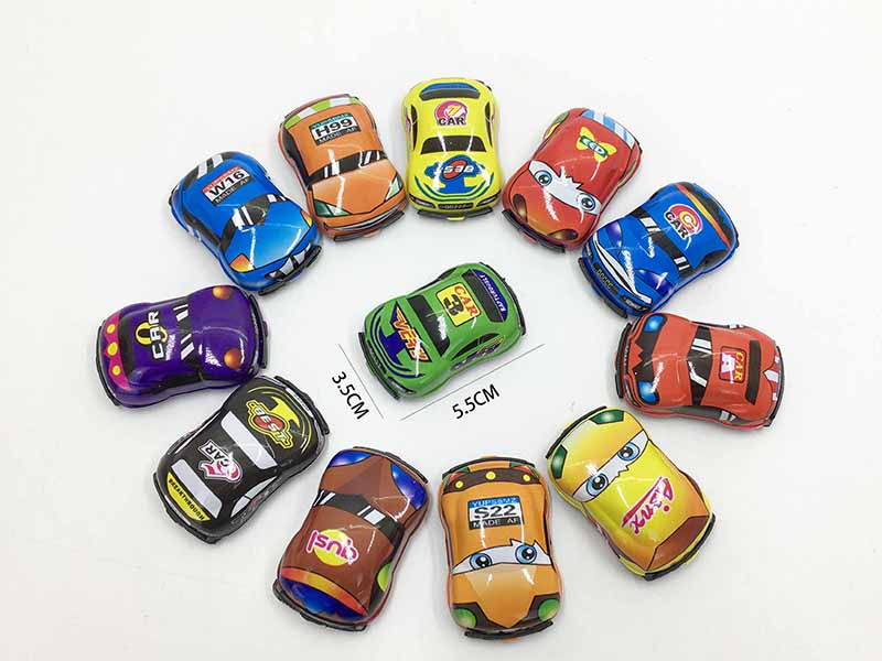 Pull Back PVC Car