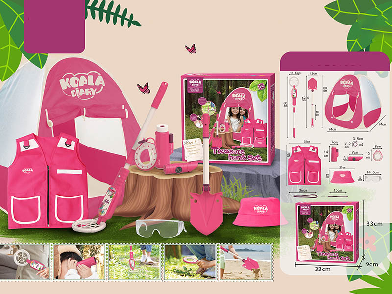 Outdoor Treasure Hunt Tent Clothing Set