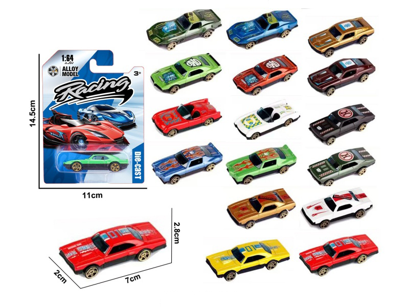 1:64 Slide Alloy Cars