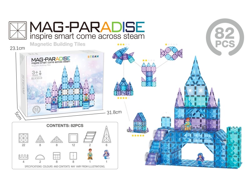 Star Diamond Magnetic Sheet -82 Pieces