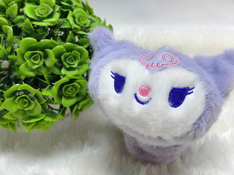 Kuromi Plush Snap Bracelets