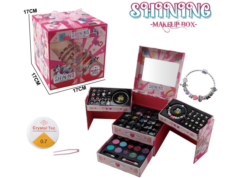 Craft Box Makeup Beaded Pandora Set