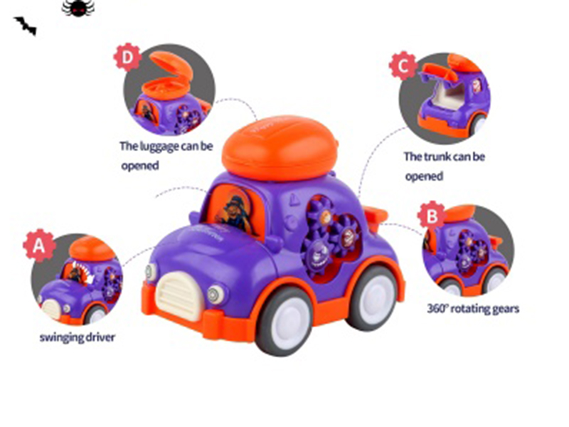 Halloween Inertia Car Can Carry Candies