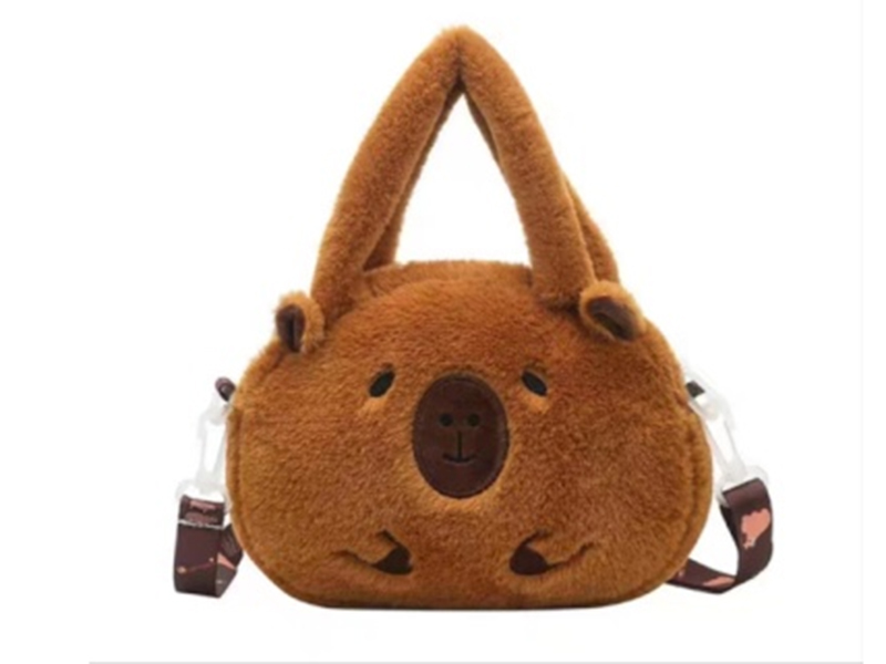 Plush Capybara Handbag