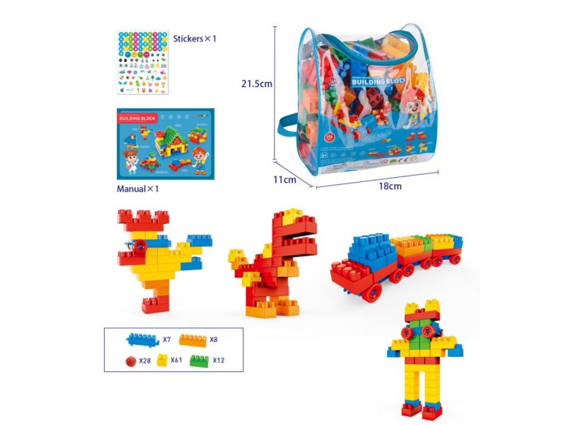 116PCS Building Blocks