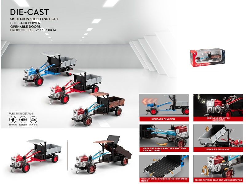 Hand-Guided Tractor