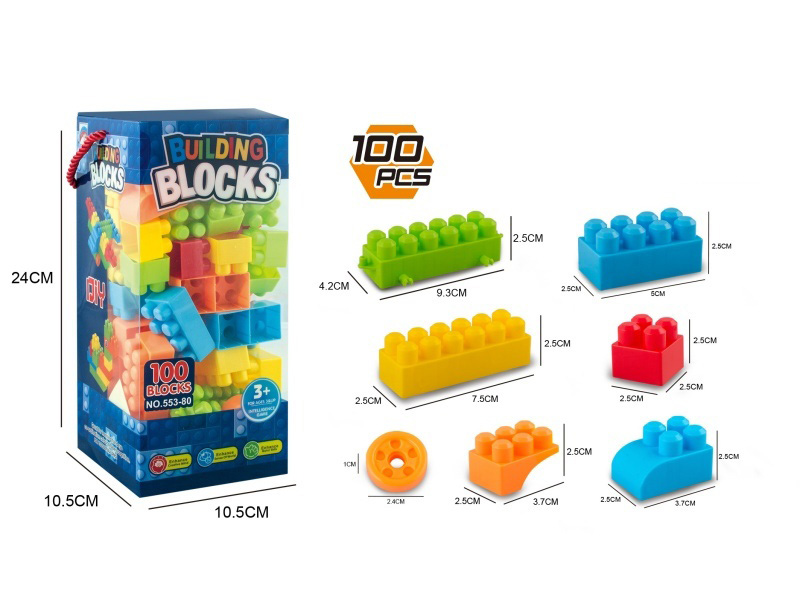 Building Blocks (100  Pcs)