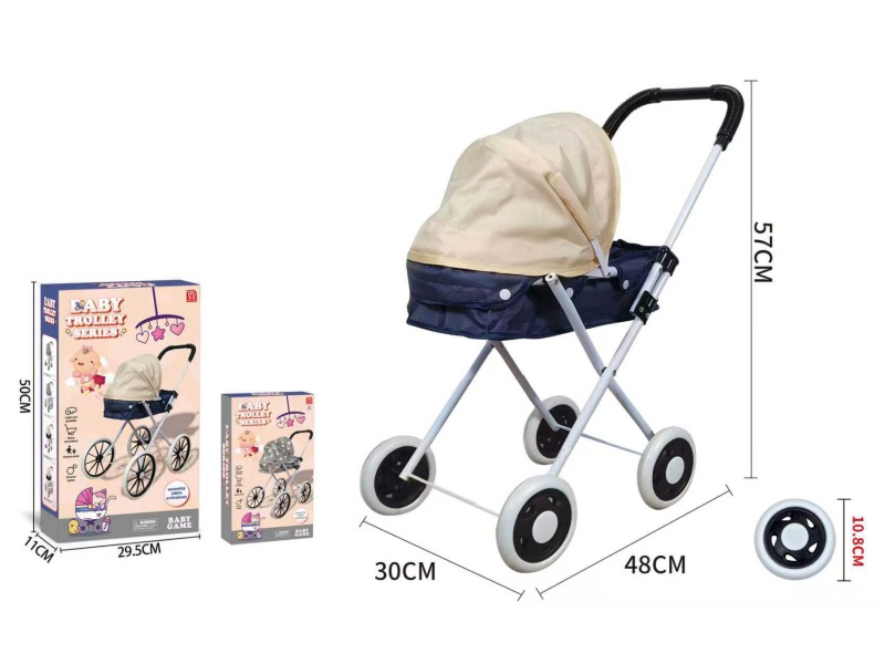Oxford Fabric 600D Iron Baby Stroller Toy