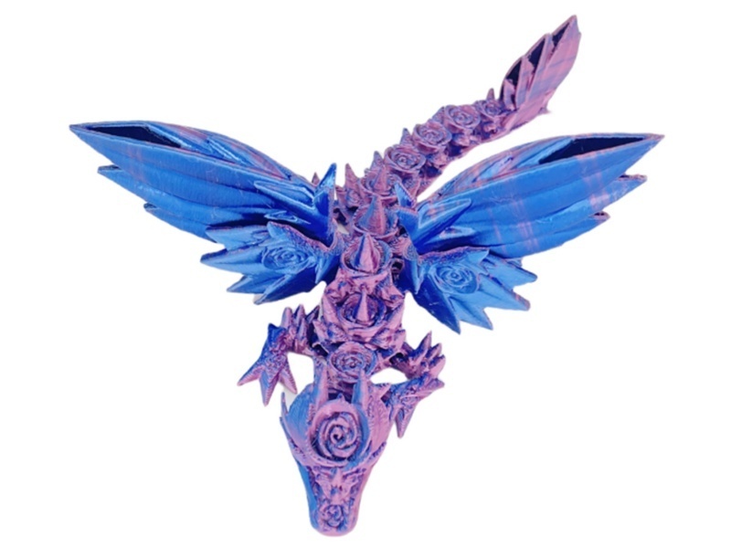 Rose Flying Dragon - Short Tail 14Cm