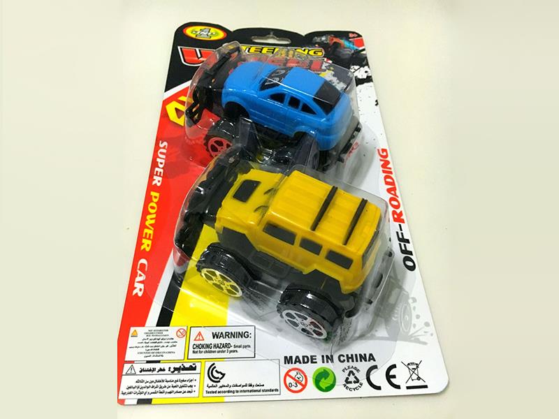 Pull Back Off-Road Vehicles 2pcs