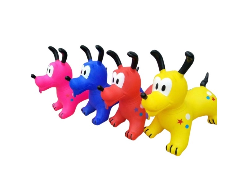 Inflatable Painted Dog Party With Flash Music