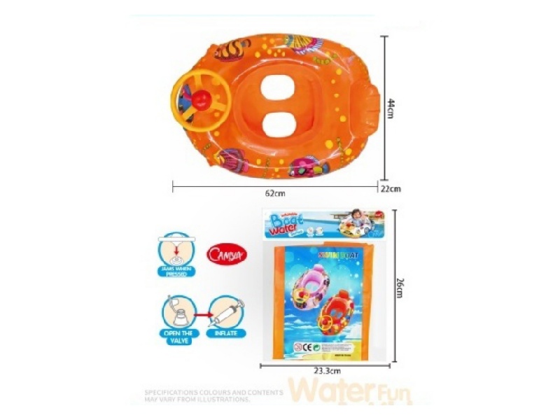 Children'S Swimming Ring [Car Horn Boat]