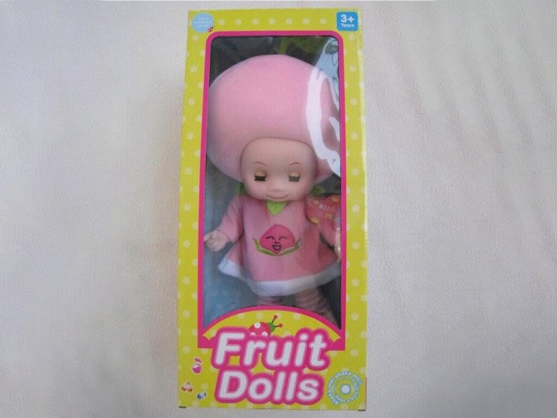 Peach Fruit Doll