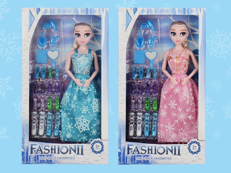 11.5" Princess Joint Doll Set
