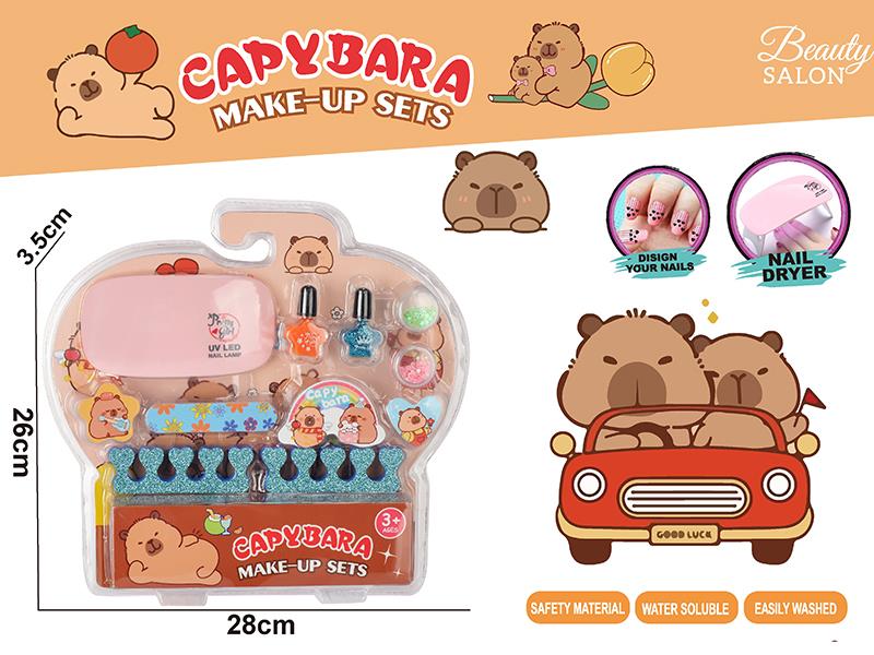 Capybara Series Mail Dryer Nail Art Set