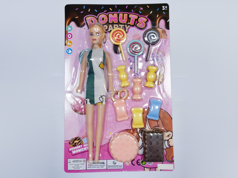 Dessert Candy Toys With Doll