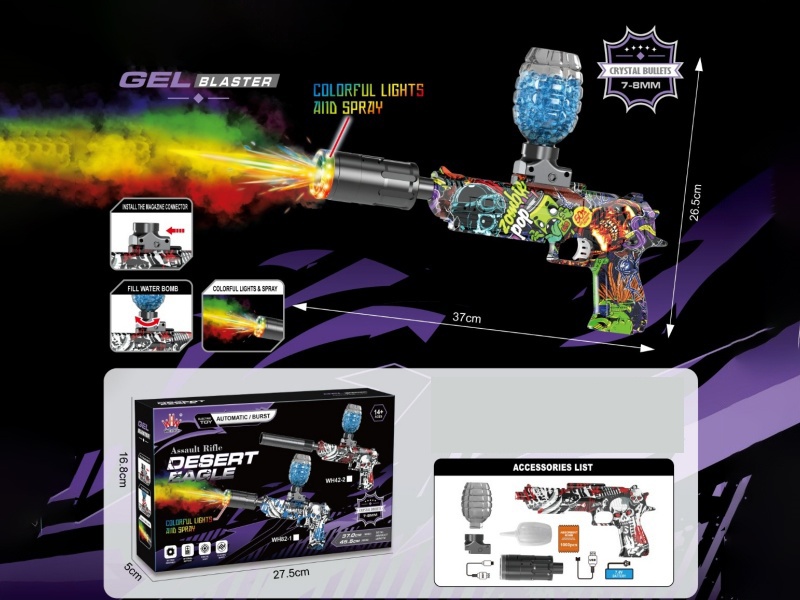 Electric Desert Eagle Water Bomb