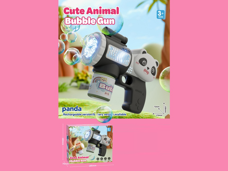 Panda Bubble Gun