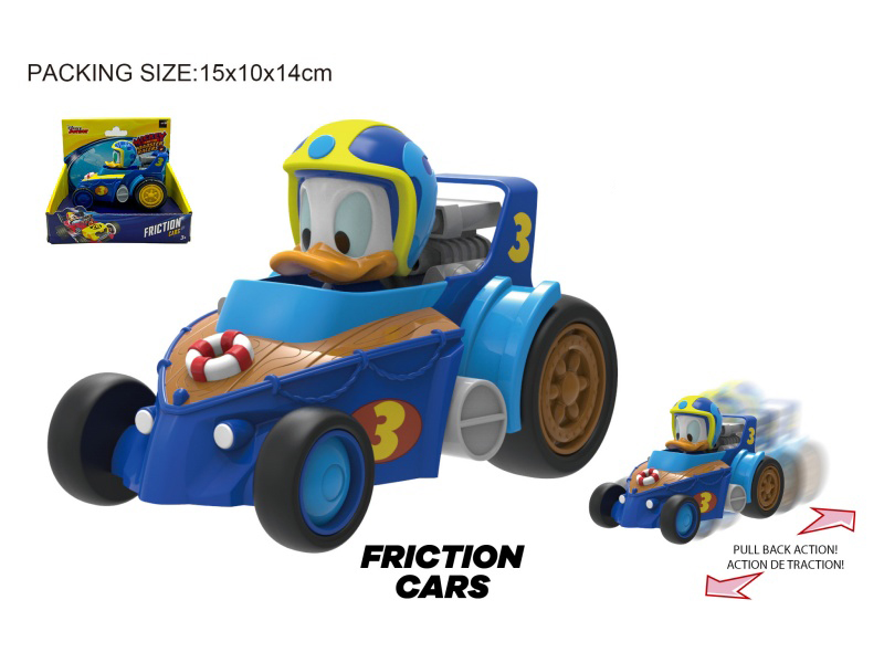 Donald Duck 13Cm Inertial Car