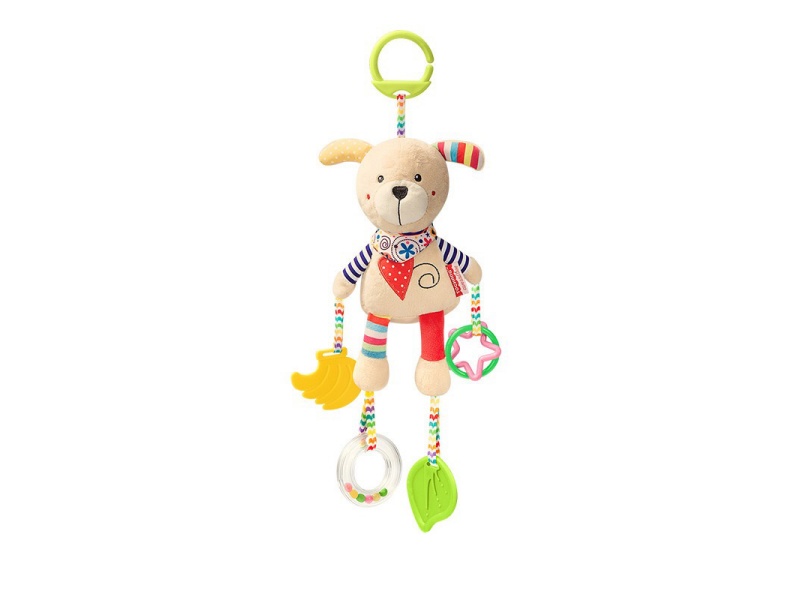 Puppy Baby Teething Plush Pendant