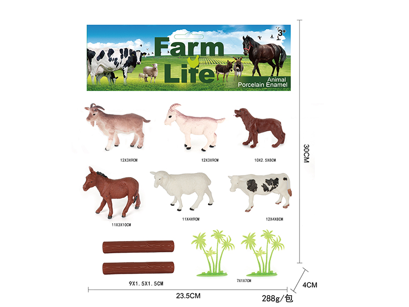 Farm Animal Set 10PCS