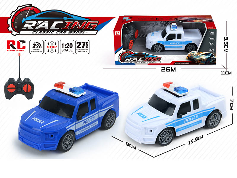4CH Remote Control Police Car(Not Included Batteries)
