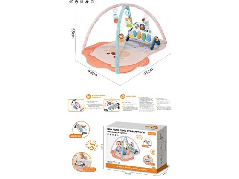 Baby Pedal Piano Fitness Blanket