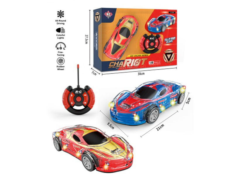 Remote Control Car Alliance Combat Vehicle With Lights (No Electricity Included, 2-Color Mixed Configuration)
