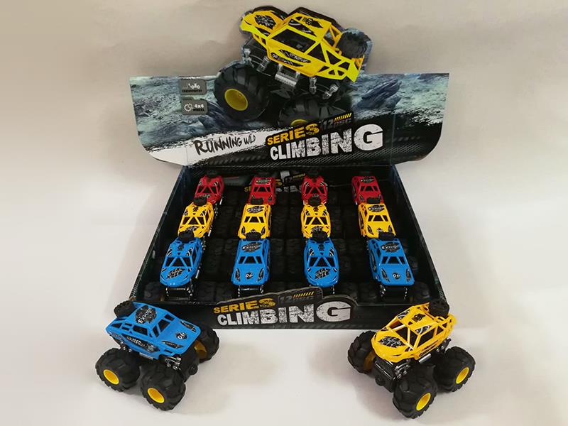 Double Friction Stunt Cars 12PCS