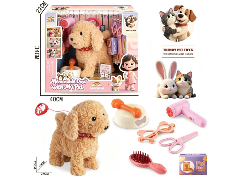 Wire Control Tongue-Out Pets - Teddy Dog