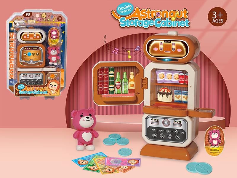 Double-Layer Astronaut Storage Cabinet