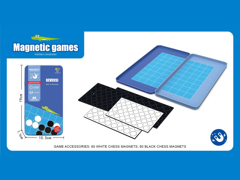 Black And White Chess (Magnetic Iron Box)