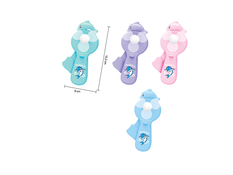 Dolphin Hand Pressure Fan
